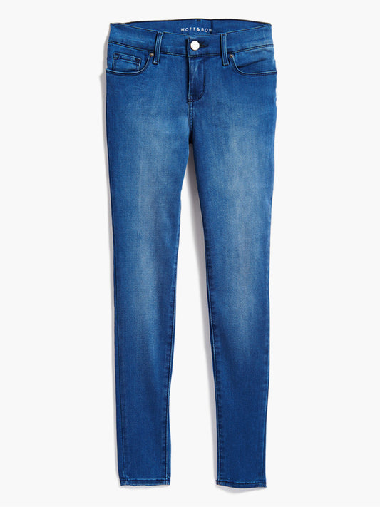 High Rise Skinny Ann Jeans Medium Blue High-Rise Skinny jeans