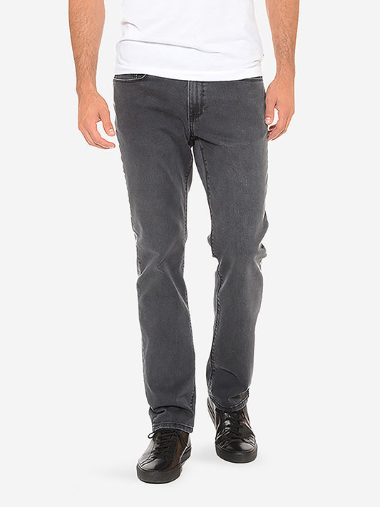 Straight Stone Jeans Medium Gray Straight jeans